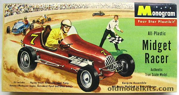 Monogram 1/24 Midget Offenhauser Racer, PC1-98 plastic model kit